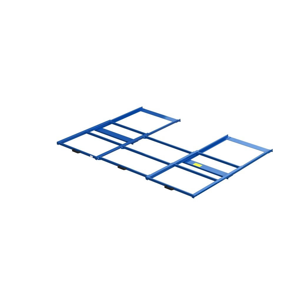 Produktabbildung Nr. 2: XL-Palettenauszug, Tragkraft 400 kg, 70 % Auszugstiefe, BxT 2.600 x 1.200 mm