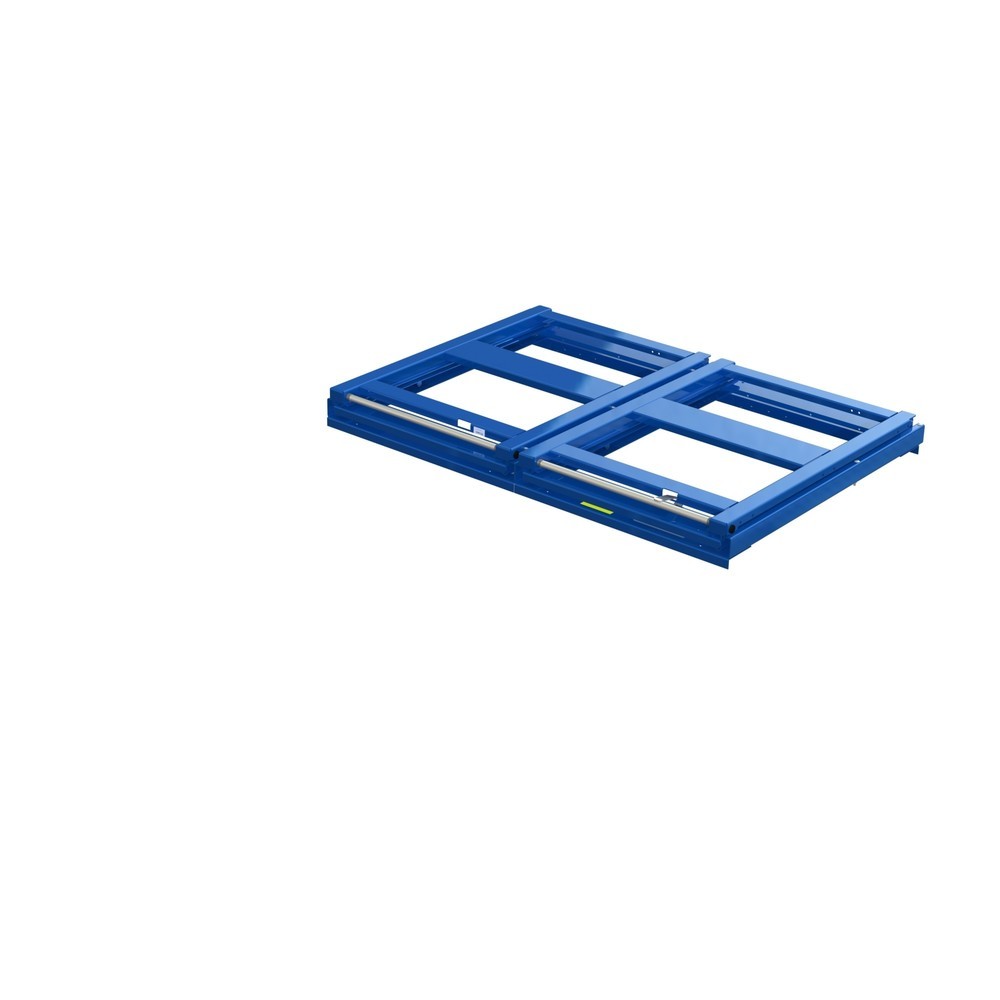 Produktabbildung Nr. 2: XL-Palettenauszug, Tragkraft 1.200 kg, 100 % Auszugstiefe, BxT 1.700 x 1.200 mm