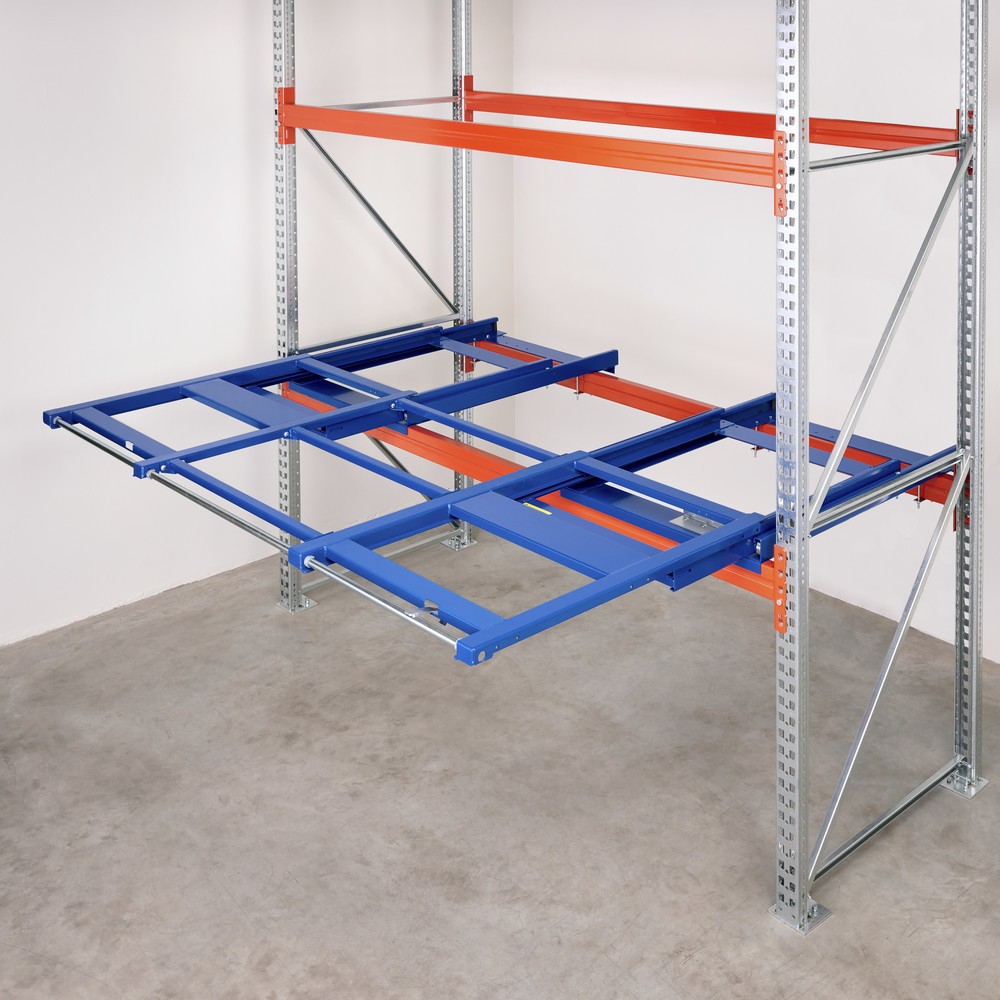 Produktabbildung Nr. 4: XL-Palettenauszug, Tragkraft 1.200 kg, 100 % Auszugstiefe, BxT 2.600 x 1.200 mm