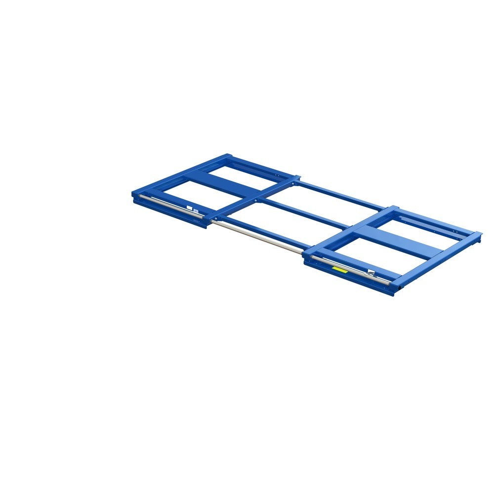 Produktabbildung Nr. 2: XL-Palettenauszug, Tragkraft 1.200 kg, 70 % Auszugstiefe, BxT 2.600 x 1.200 mm