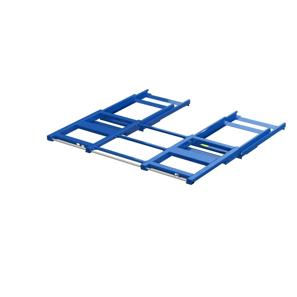 Produktabbildung: XL-Palettenauszug, Tragkraft 1.600 kg, 100 % Auszugstiefe, BxT 2.600 x 1.200 mm