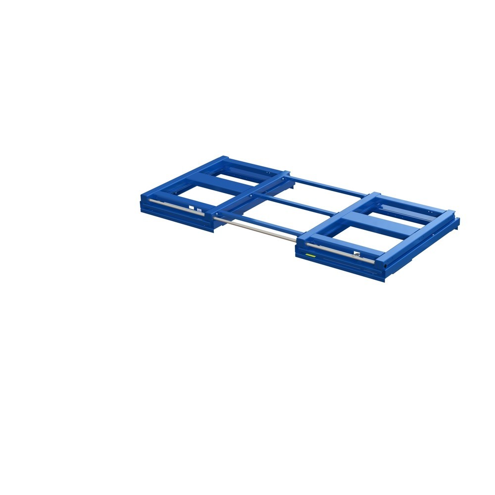 Produktabbildung Nr. 2: XL-Palettenauszug, Tragkraft 1.600 kg, 100 % Auszugstiefe, BxT 2.600 x 1.200 mm