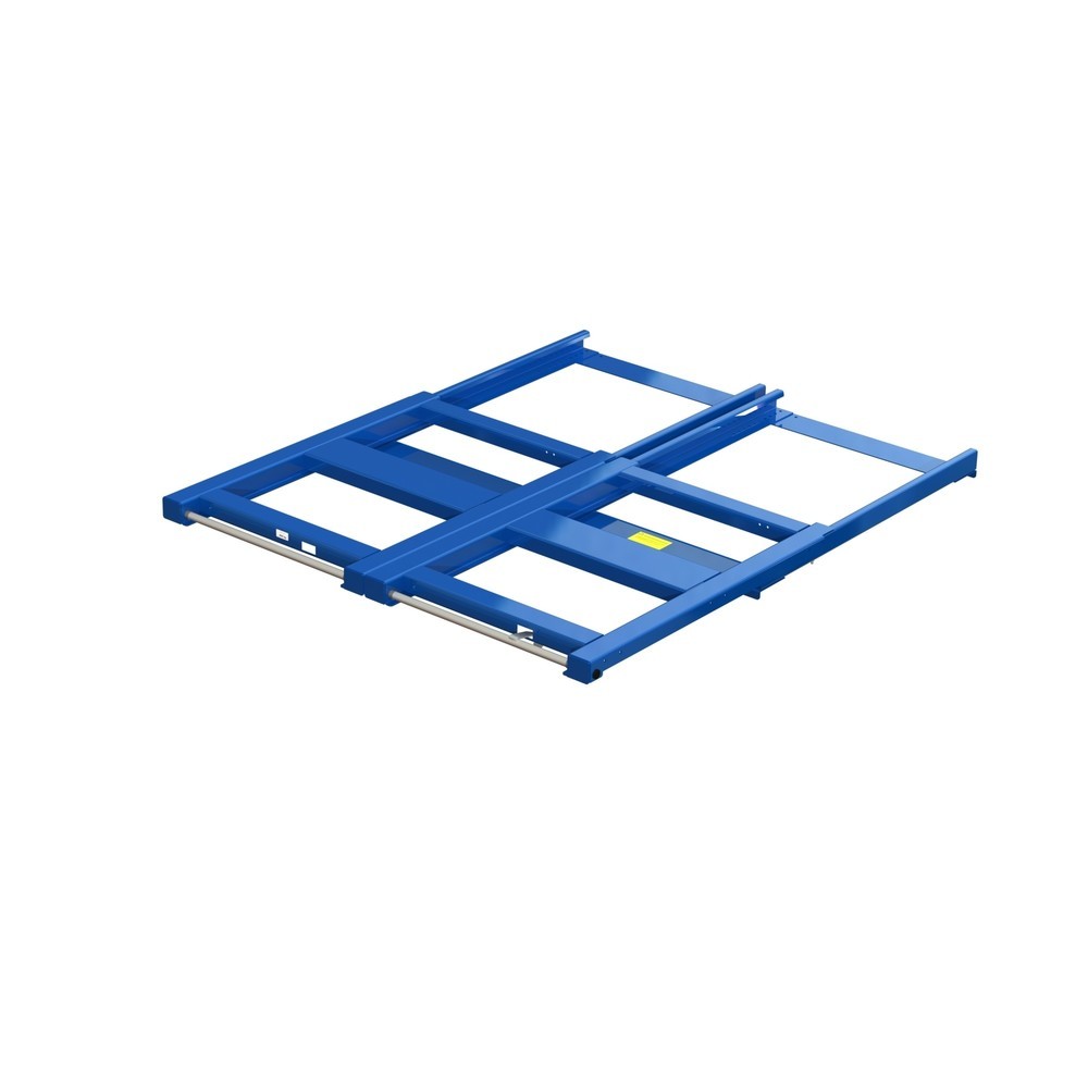 Produktabbildung: XL-Palettenauszug, Tragkraft 1.600 kg, 70 % Auszugstiefe, BxT 1.700 x 1.200 mm