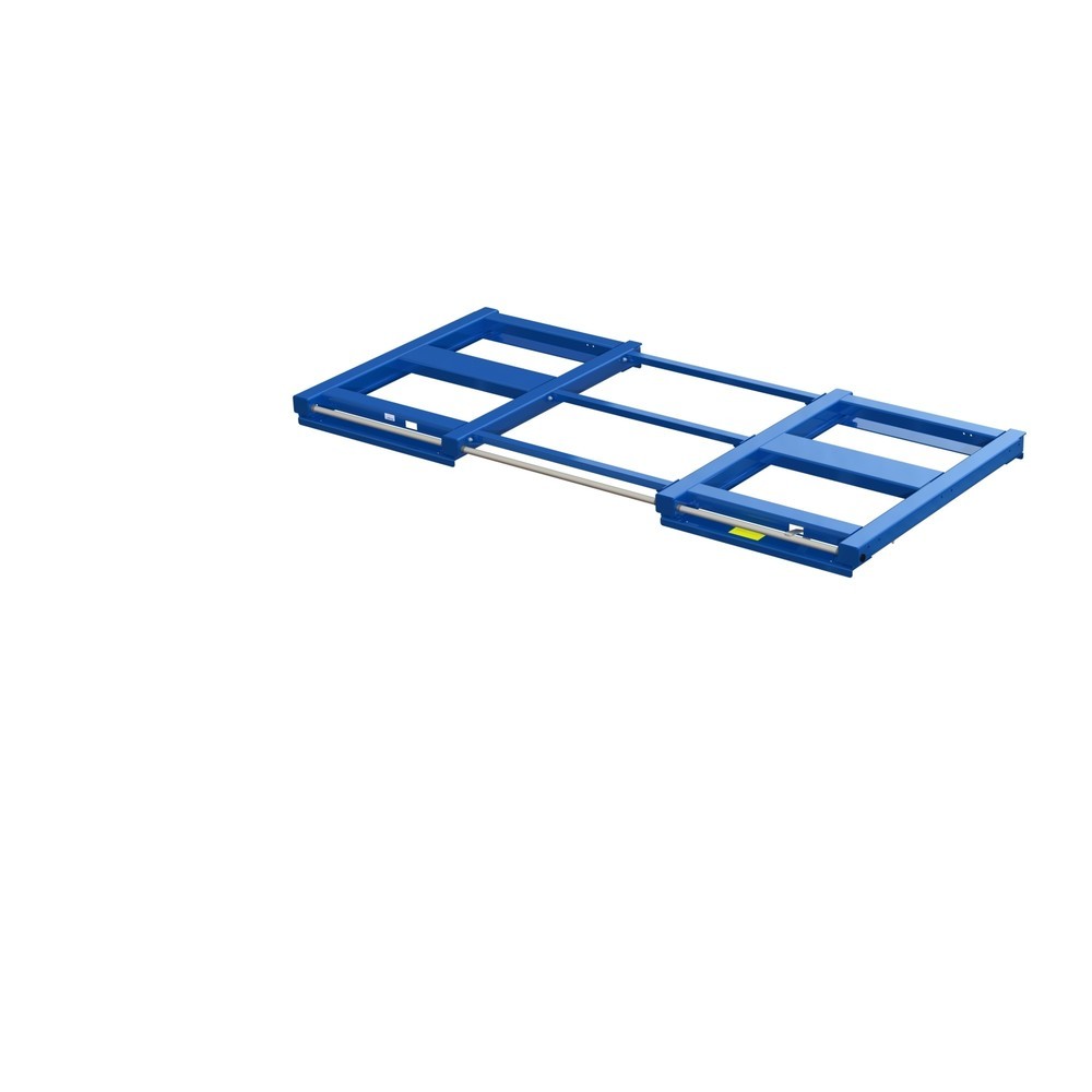 Produktabbildung Nr. 2: XL-Palettenauszug, Tragkraft 1.600 kg, 70 % Auszugstiefe, BxT 2.600 x 1.200 mm