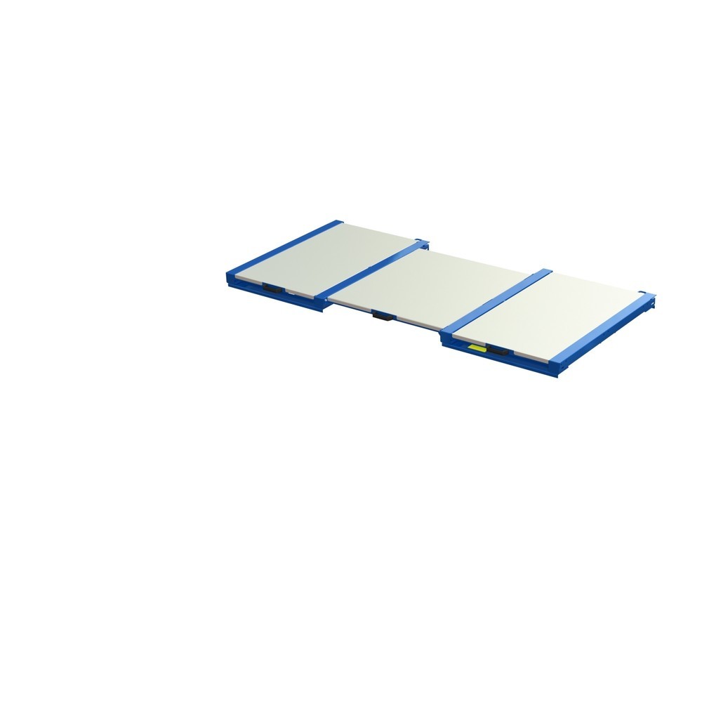 Produktabbildung Nr. 2: XL-Palettenauszug, Tragkraft 400 kg, 100 % Auszugstiefe, BxT 2.600 x 1.200 mm, mit Stahlboden