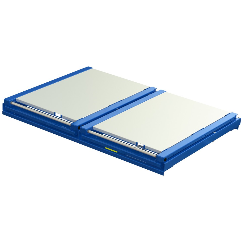 Produktabbildung: XL-Palettenauszug, Tragkraft 1.200 kg, 100 % Auszugstiefe, BxT 1.700 x 1.200 mm inkl. Stahlboden