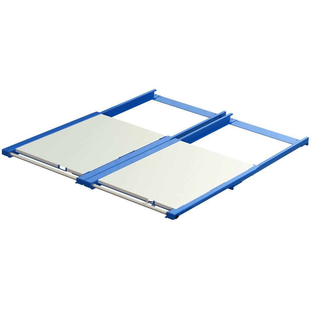 Produktabbildung Nr. 2: XL-Palettenauszug, Tragkraft 1.200 kg, 70 % Auszugstiefe, BxT 1.700 x 1.200 mm, mit Stahlboden