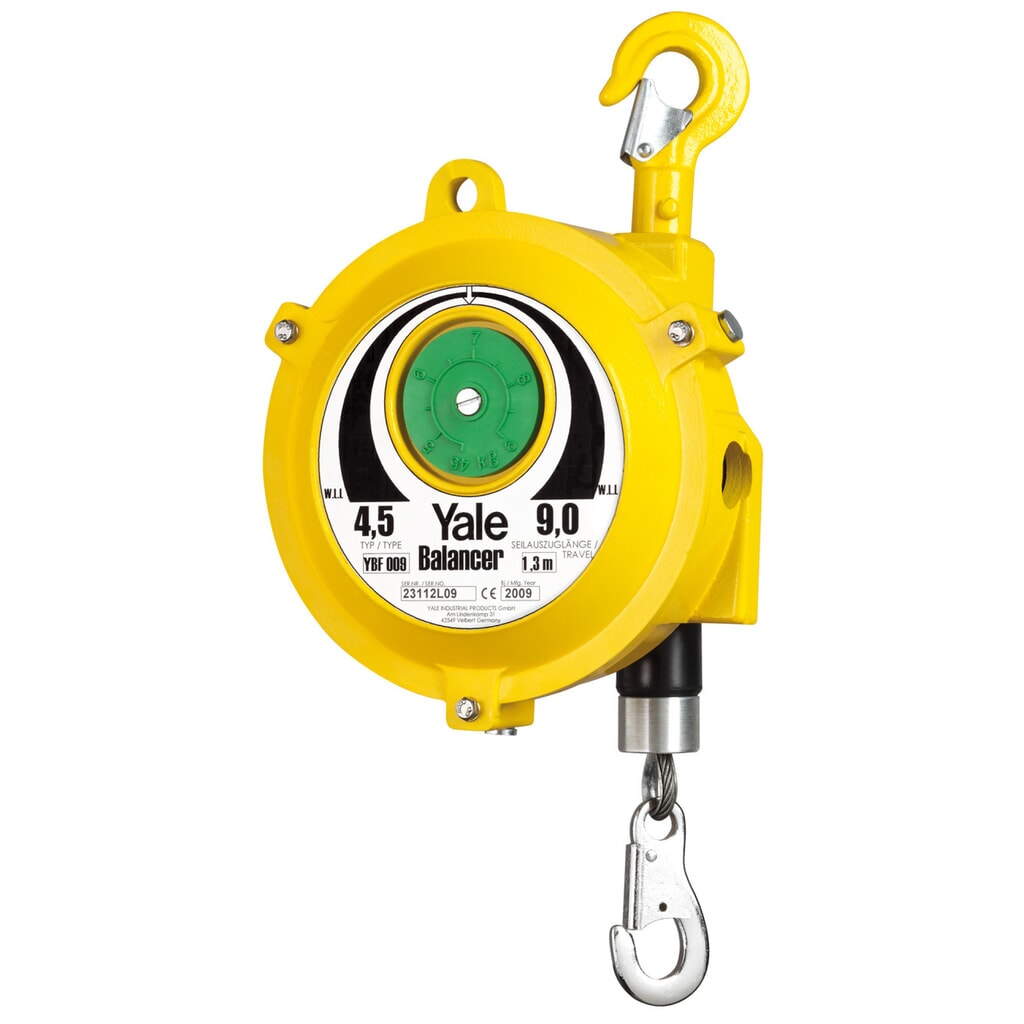 Produktabbildung: Yale® Balancer YBF-02, Tragkraft 1 - 2 kg, Seilauszug 1 m