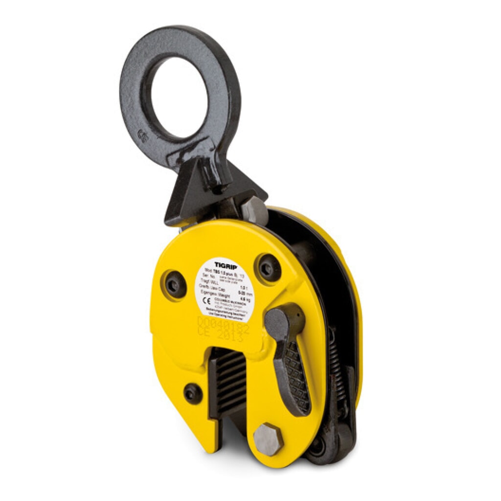 Produktabbildung: Yale® Blechgreifer TBS, Tragkraft 1.000 kg, Greifbereich 0 - 20 mm