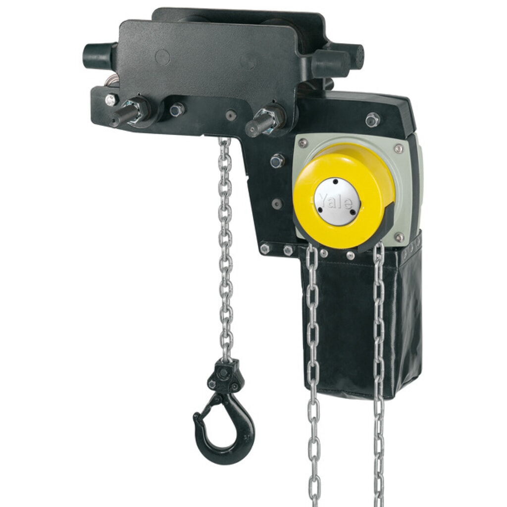 Yale® Handkettenzug Yalelift YLLHG-A, mit Haspelfahrwerk, Tragkraft 3.000 kg Produktabbildung: Yale® Handkettenzug Yalelift YLLHG-A, mit Haspelfahrwerk, Tragkraft 3.000 kg