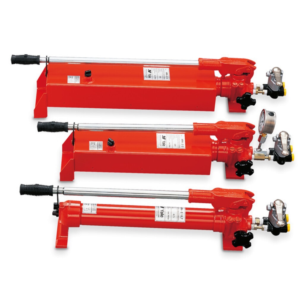 Yale® Handpumpe HPH-2/0,7A, hydraulisch, Tankvolumen 0,7 Liter Produktabbildung: Yale® Handpumpe HPH-2/0,7A, hydraulisch, Tankvolumen 0,7 Liter