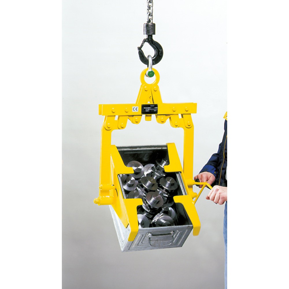 Produktabbildung: Yale® Kastengreifer TKA, Tragkraft 150 kg, Drehvorrichtung 480 mm
