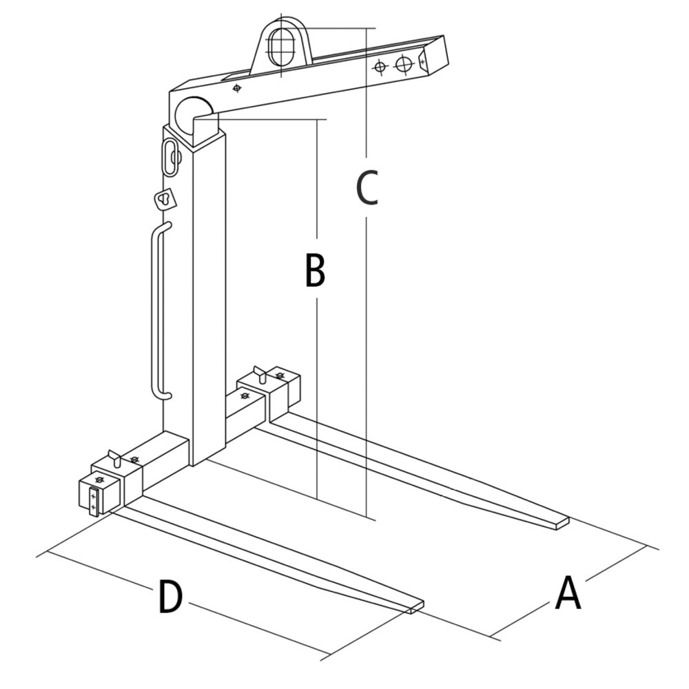 Produktabbildung Nr. 2: Yale® Krangabel TKG vhs, mit automatischem Gewichtsausgleich, Tragkraft 400 - 2.000 kg