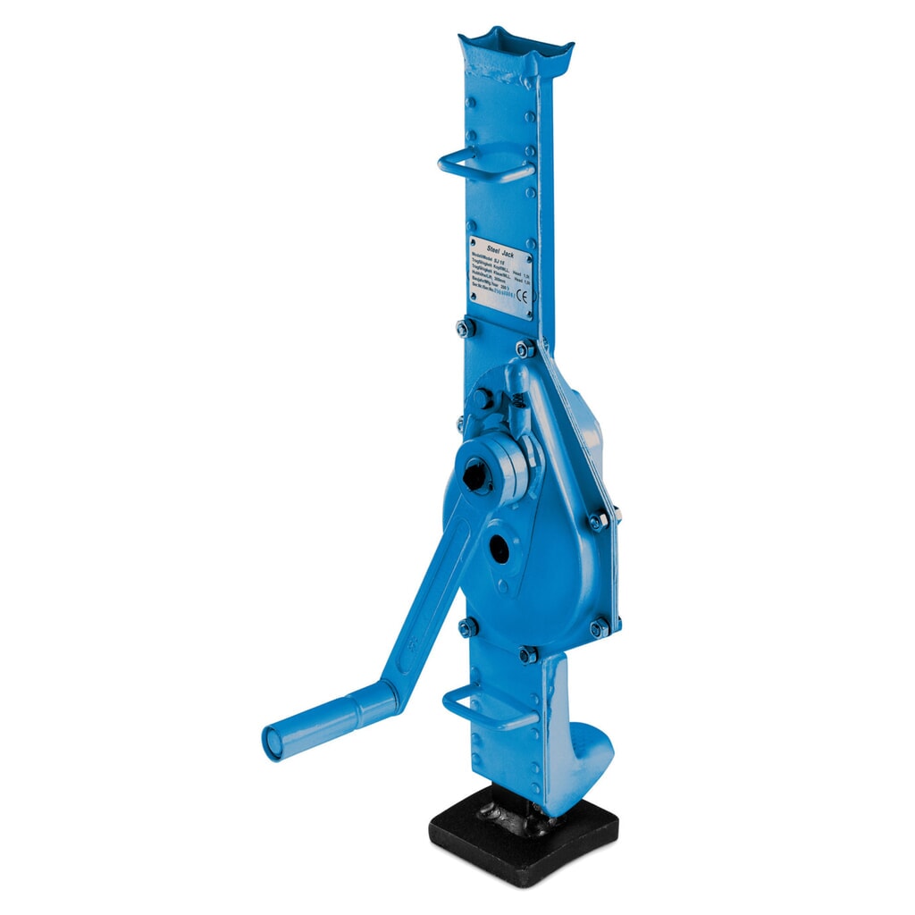 Yale® Stahlwinde SJ15, Typ Sicherheitsratschenkurbel Raku, mit feststehender Klaue, Tragkraft 1.500 kg Produktabbildung: Yale® Stahlwinde SJ15, Typ Sicherheitsratschenkurbel Raku, mit feststehender Klaue, Tragkraft 1.500 kg