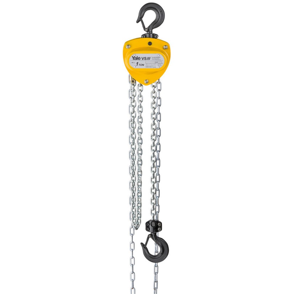 Produktabbildung: Yale® Stirnradflaschenzug VSIII, Tragkraft 1.500 kg, 1 Kettenstrang