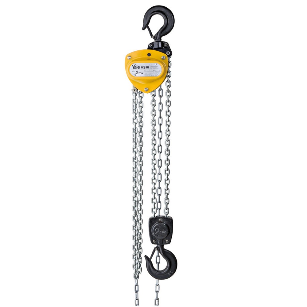 Produktabbildung: Yale® Stirnradflaschenzug VSIII, Tragkraft 5.000 kg, 2 Kettenstränge