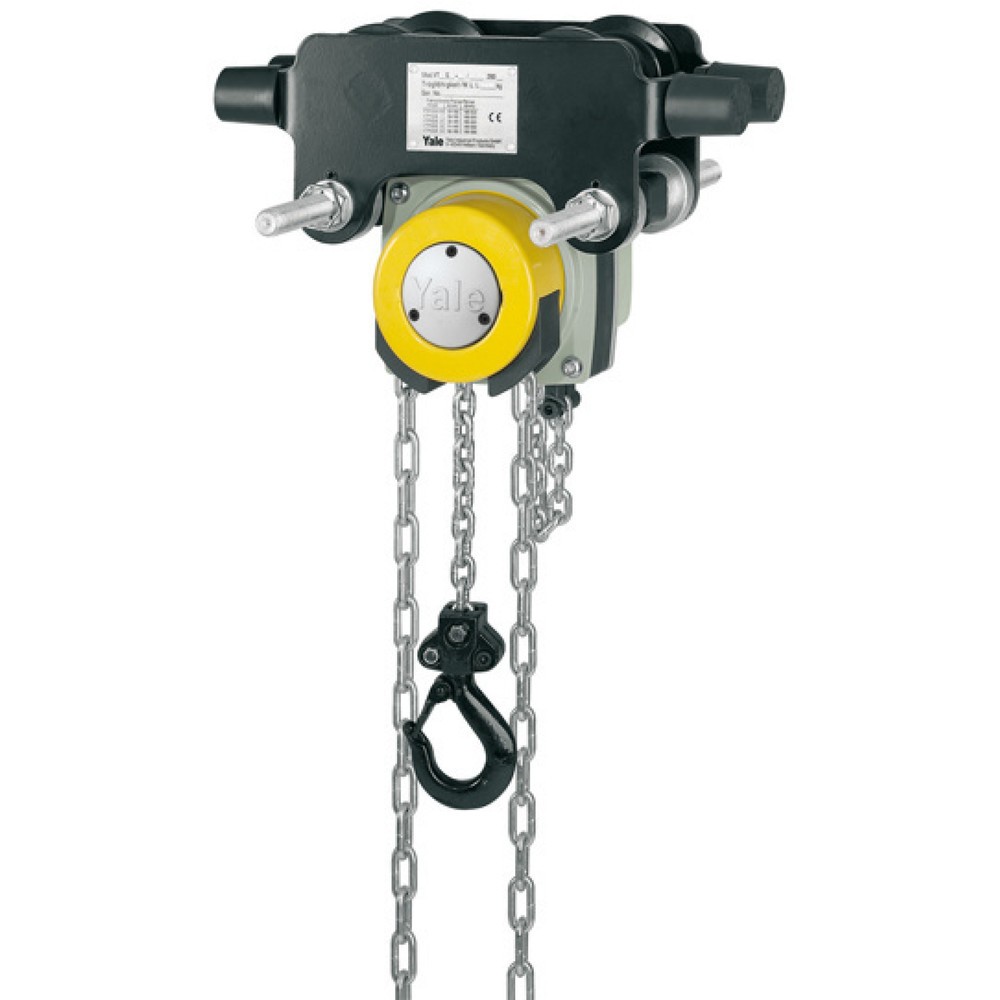 Produktabbildung: Yale® Stirnradflaschenzug Yalelift ITG ATEX, mit Haspelfahrwerk, Tragkraft 1.000 kg