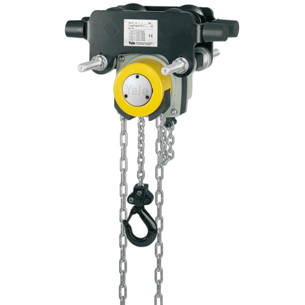 Yale® Handkettenzug Yalelift ITG, mit Haspelfahrwerk, Tragkraft 500 kg Produktabbildung: Yale® Handkettenzug Yalelift ITG, mit Haspelfahrwerk, Tragkraft 500 kg
