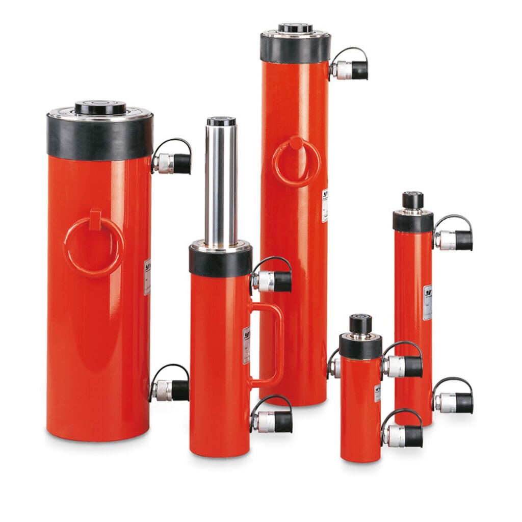 Yale® Universal-Zylinder YH-5/30, Druckkraft 5 t, Hub 30 mm Produktabbildung: Yale® Universal-Zylinder YH-5/30, Druckkraft 5 t, Hub 30 mm