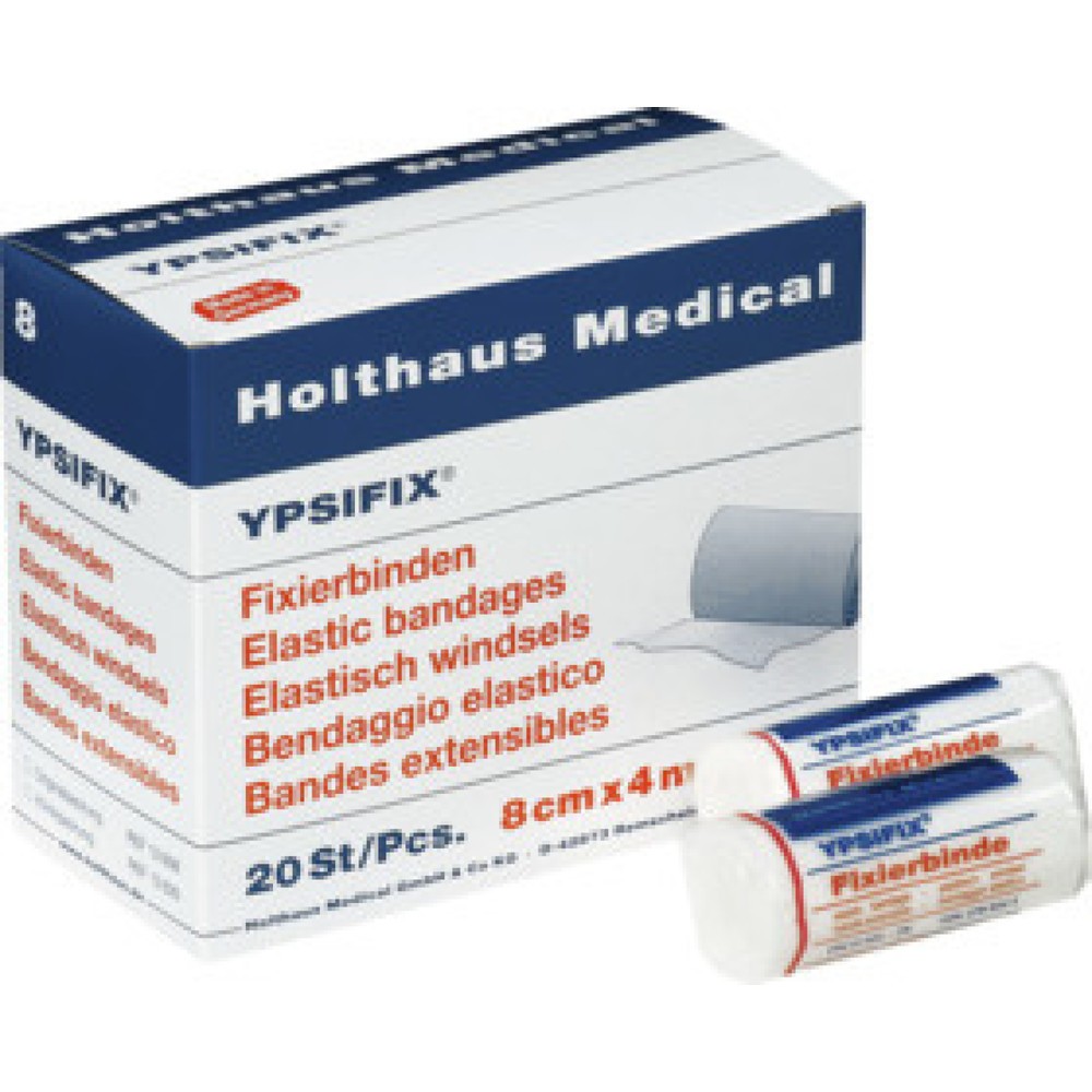 Produktabbildung: Ypsifix elastische Fixierbinde, Größe: 6,0 cm x 4 m, 1 VE = 20 Stück