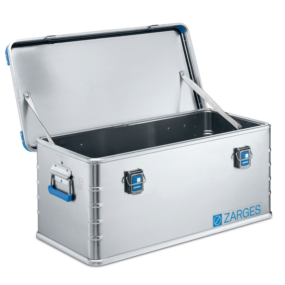 Produktabbildung: ZARGES Alu-Transportbox, hohe Stapel- und Traglast, 73 Liter