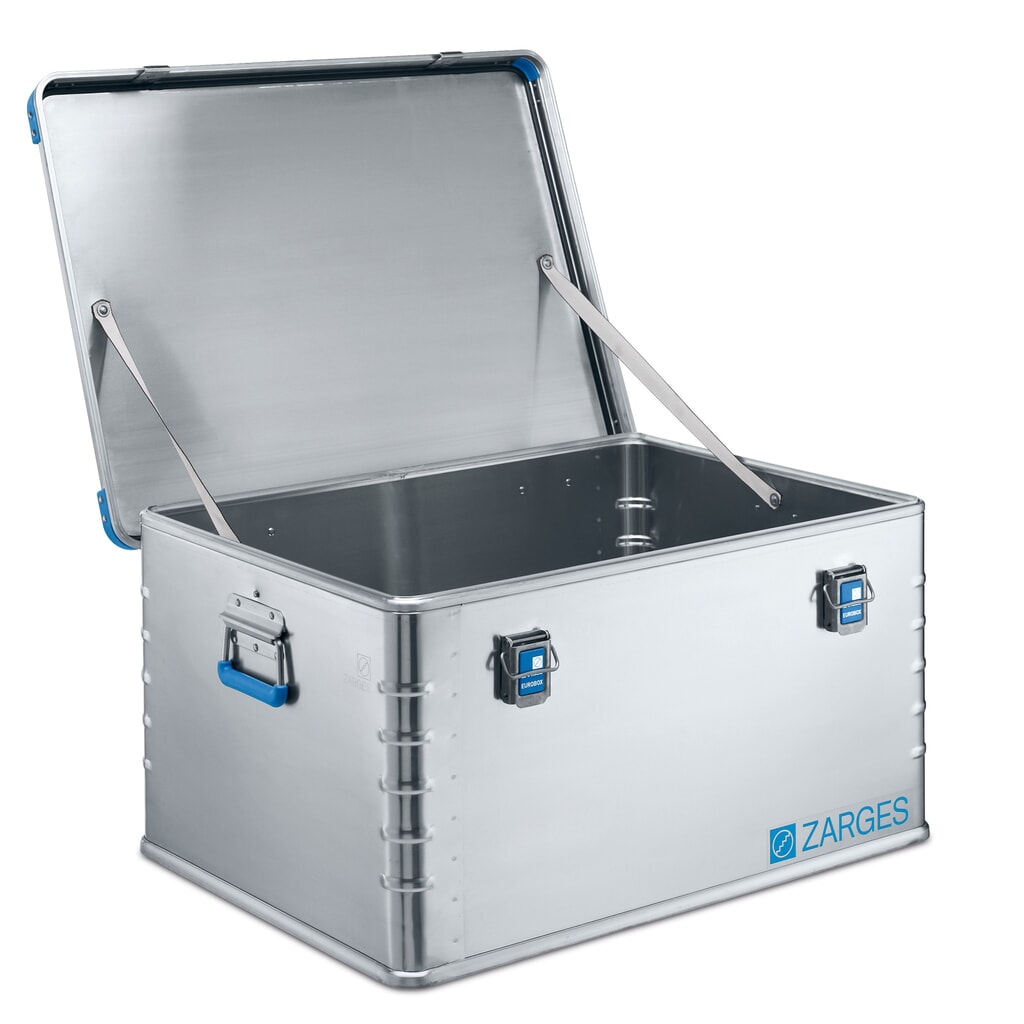 Produktabbildung: ZARGES Alu-Transportbox, hohe Stapel- und Traglast, 157 Liter