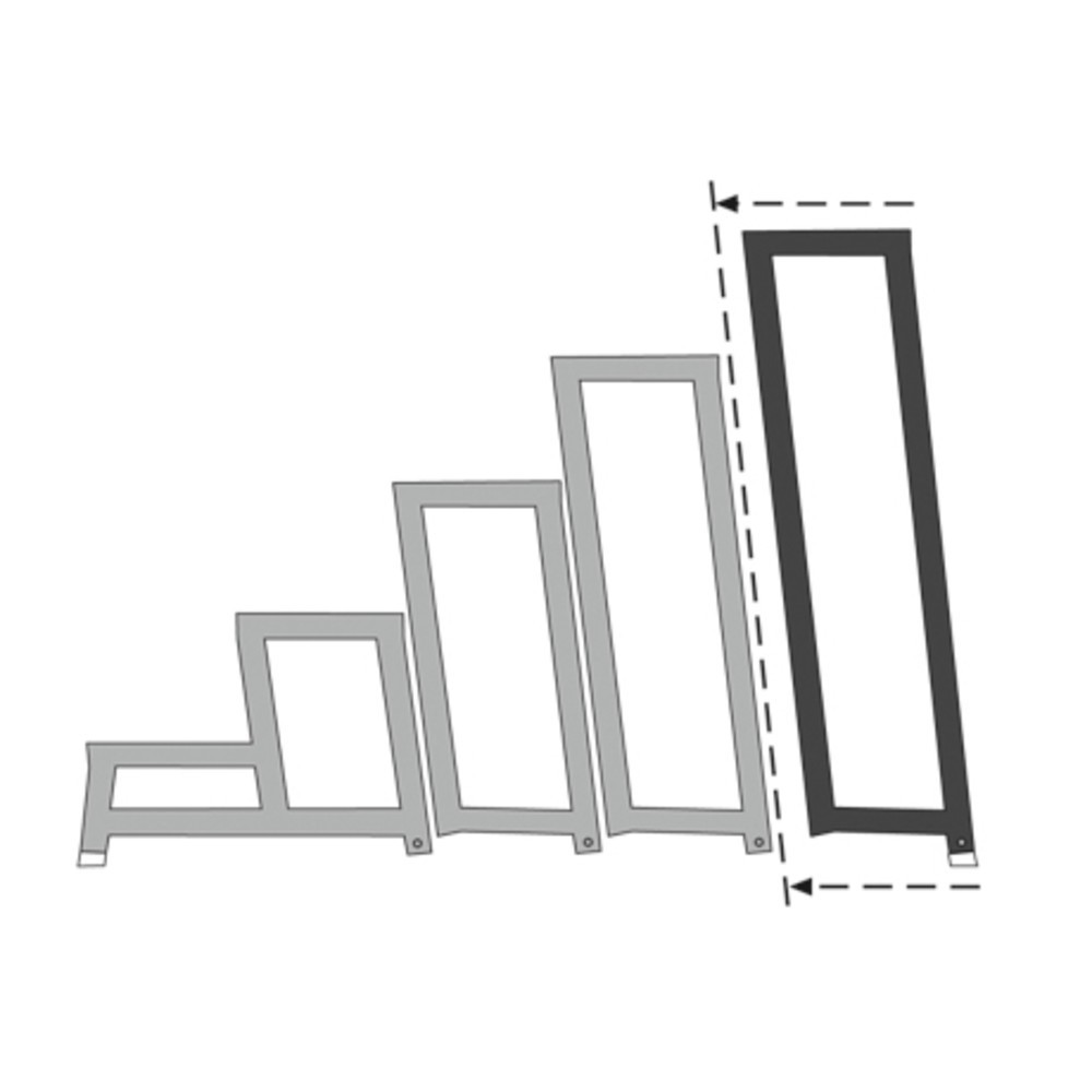 Produktabbildung Nr. 3: ZARGES Arbeitspodest, Modul E, Standhöhe 990 mm