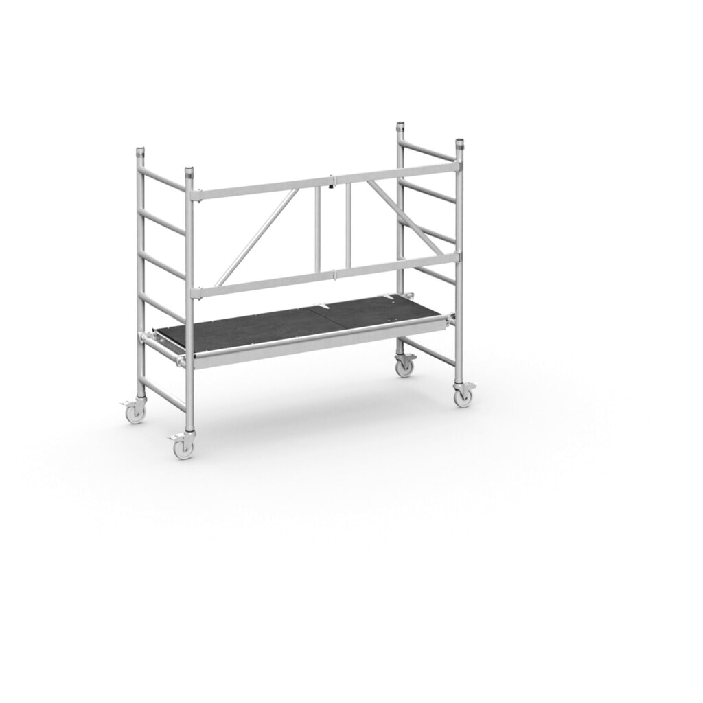 ZARGES Klappgerüst PaxTower 1T, Plattform-/Standhöhe 0,55 m Produktabbildung: ZARGES Klappgerüst PaxTower 1T, Plattform-/Standhöhe 0,55 m