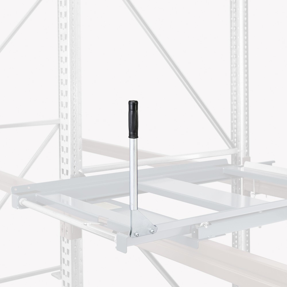 Produktabbildung: Ziehgriff für Palettenauszug, Griffhöhe 500 mm