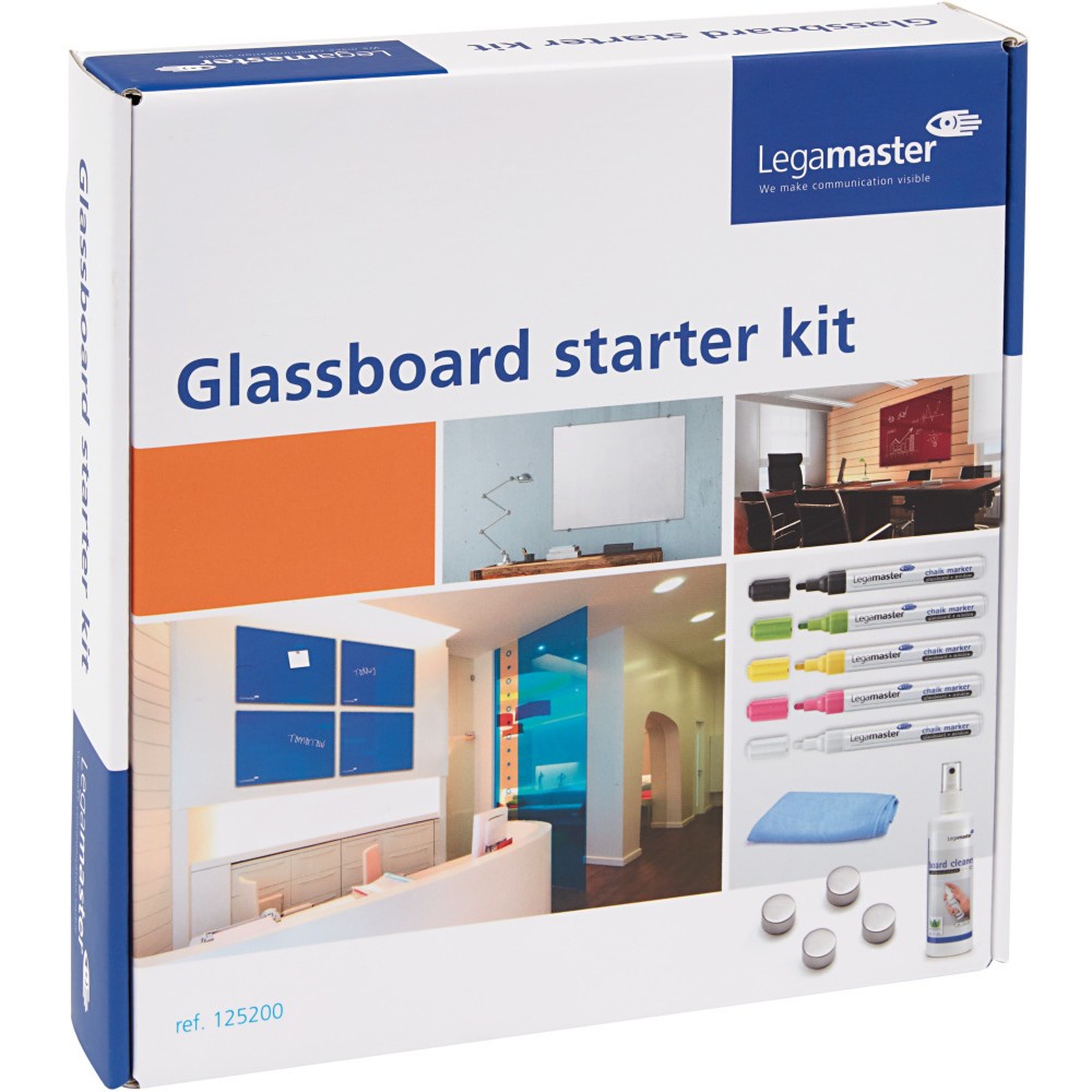 Produktabbildung Nr. 2: Zubehörset für Legamaster Glasboard, 11-teilig