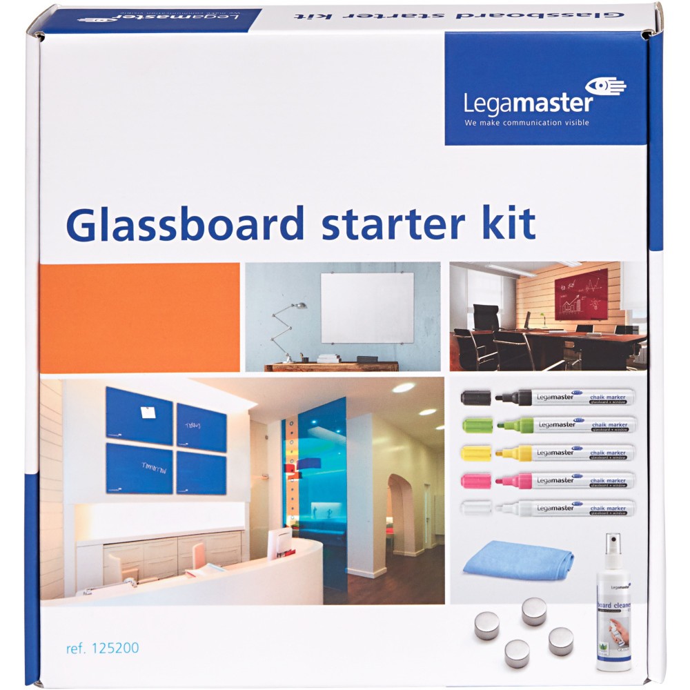 Produktabbildung Nr. 5: Zubehörset für Legamaster Glasboard, 11-teilig
