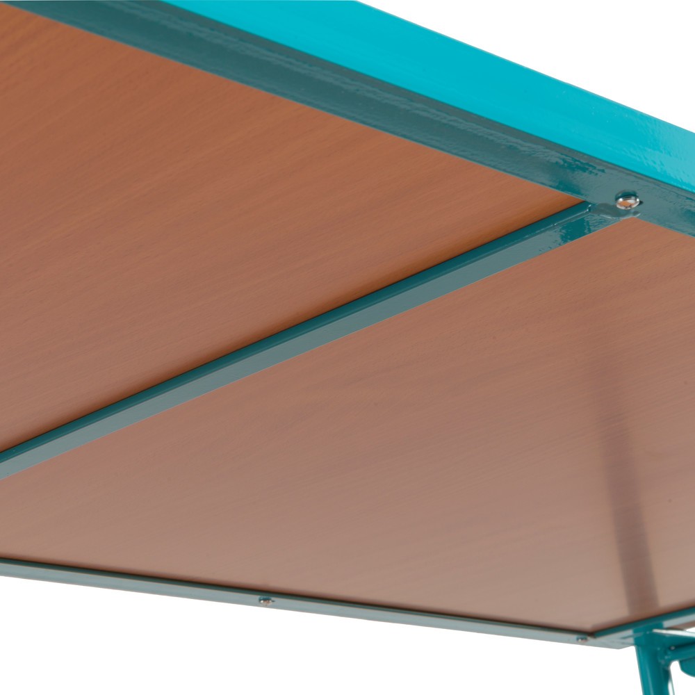 Produktabbildung Nr. 4: Etagenwagen Ameise®, 3 variable Holzböden à 1.615 x 635 mm, mit Zentralbremse