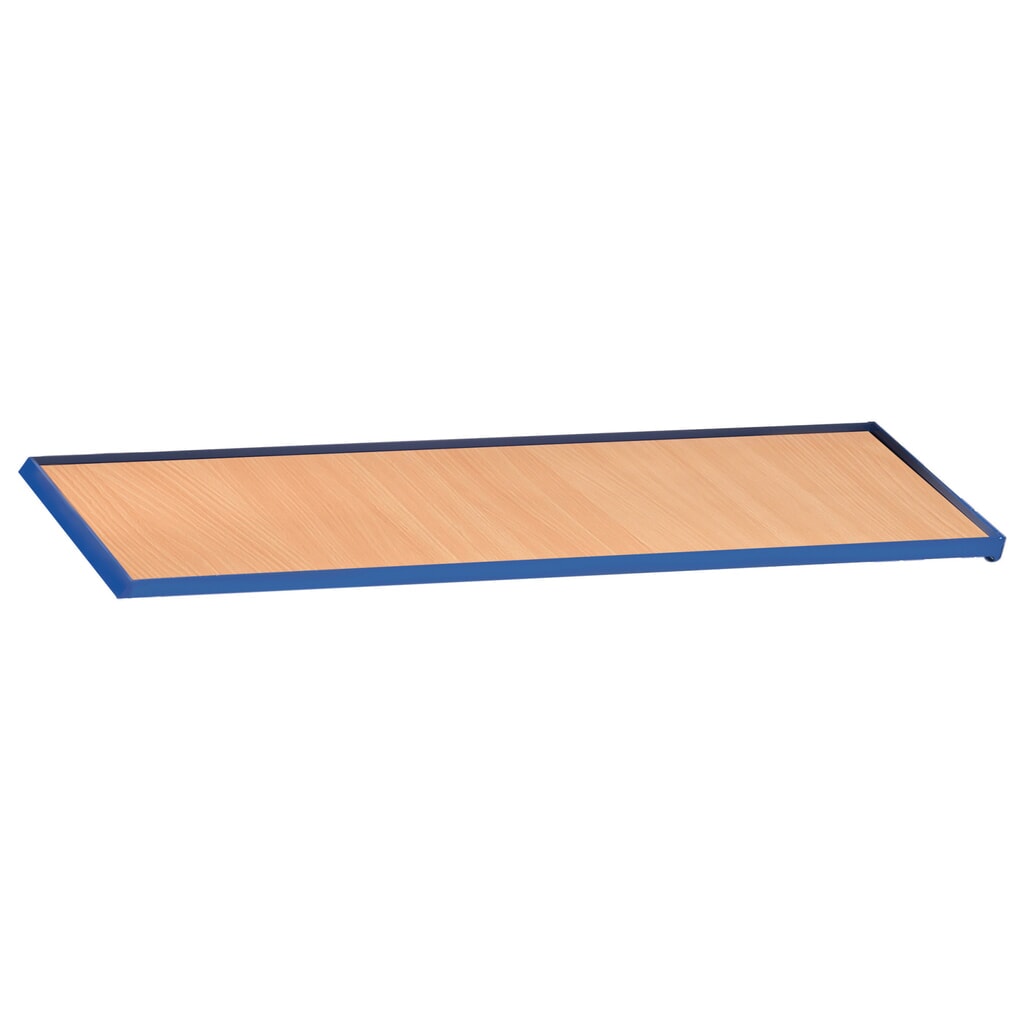 Produktabbildung: Zusatzboden für fetra® Montagewagen, Tragkraft 60 kg, HxBxT 28 x 315 x 1.280 mm