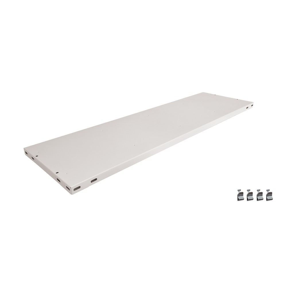 Produktabbildung: Zusatzboden für SCHULTE Aktenregal in schwarz, ohne Endanschläge, BxT 1.300 x 300 mm