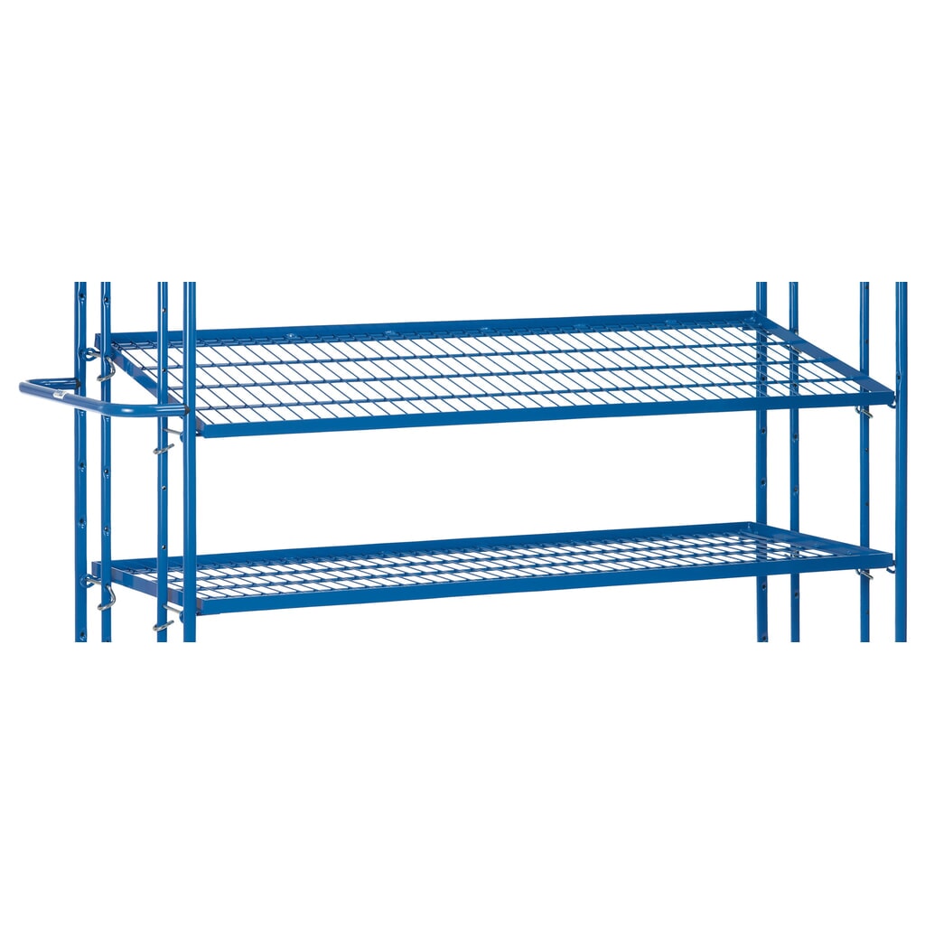 Produktabbildung Nr. 1: Zusatzboden Gitter für fetra® Eurokasten-Etagenwagen, Ladefläche 1.250 x 610 mm