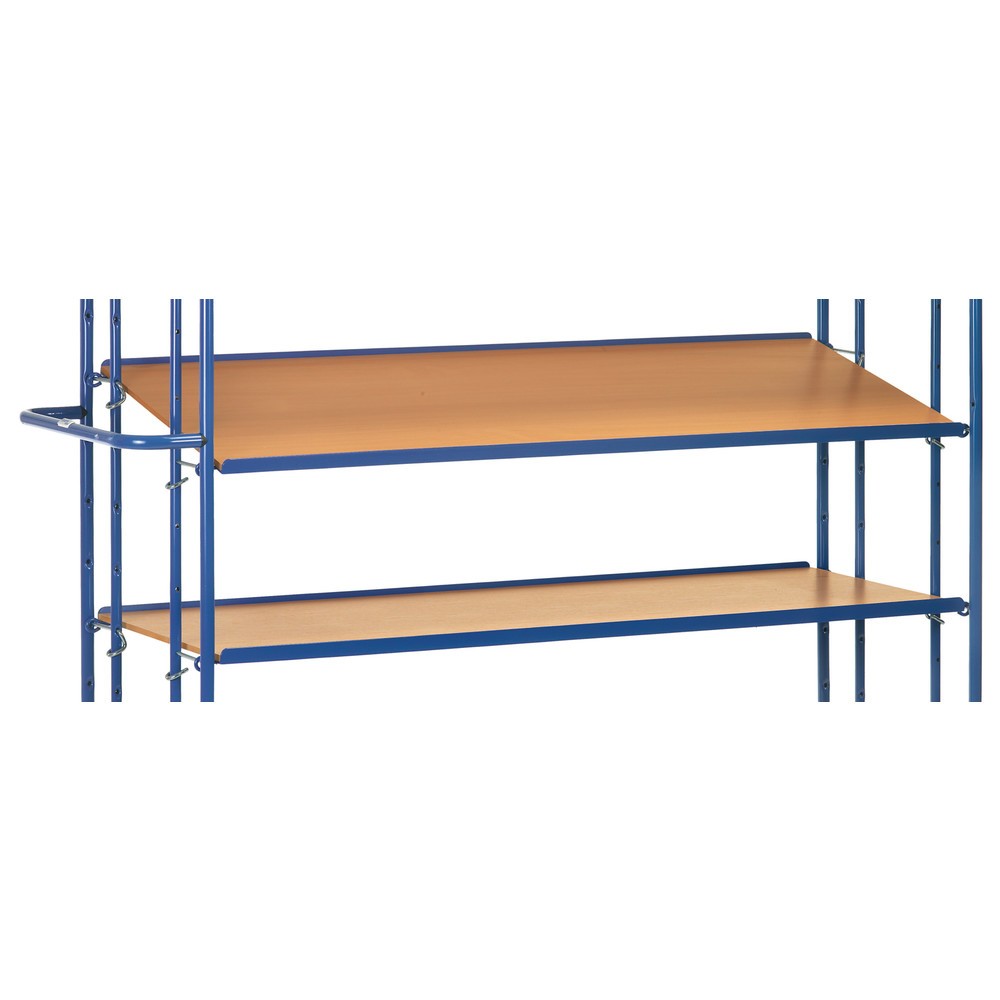 Produktabbildung: Zusatzboden Siebdruckplatte für fetra® Eurokasten-Etagenwagen, Ladefläche 1.250 x 610 mm