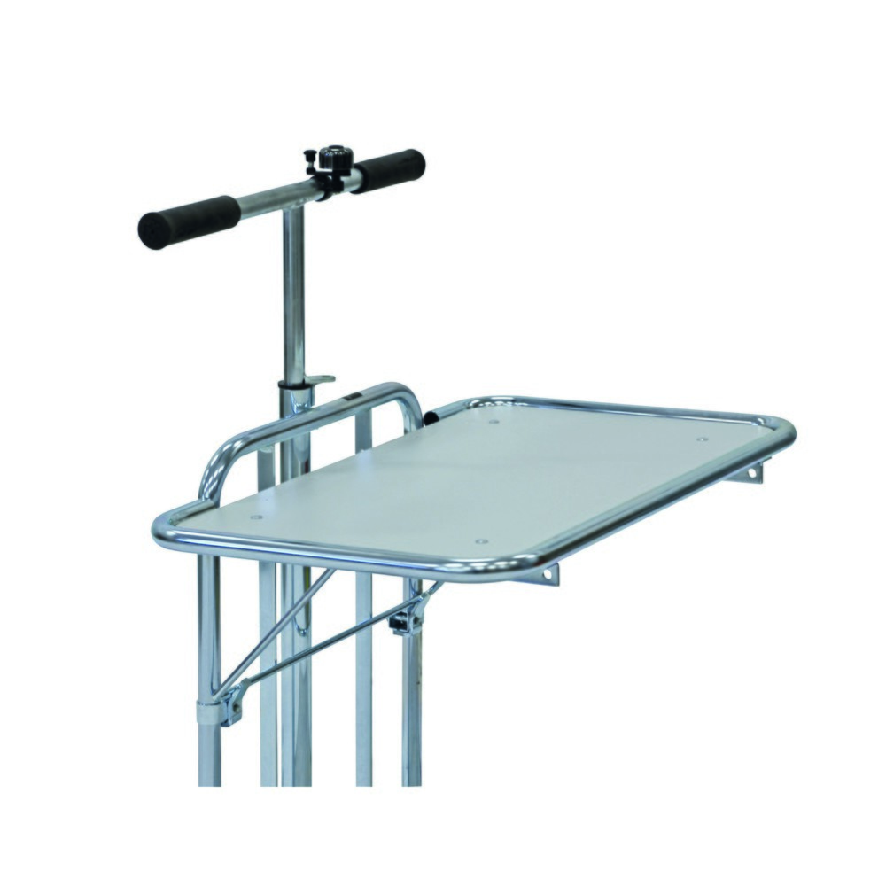 Produktabbildung: Zusatzetage für Betriebsroller Art. 133019 & 133020, aufklappbar, höhenverstellbar