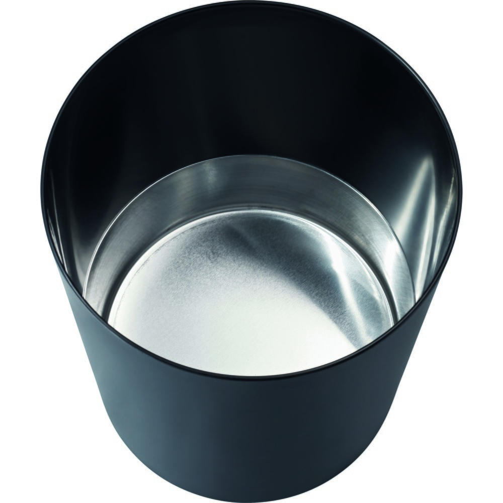 Produktabbildung Nr. 2: helit Sicherheitspapierkorb "the firefighter“, 20 Liter, TÜV-zertifiziert, mit Aluminium-Einsatz, schwarz