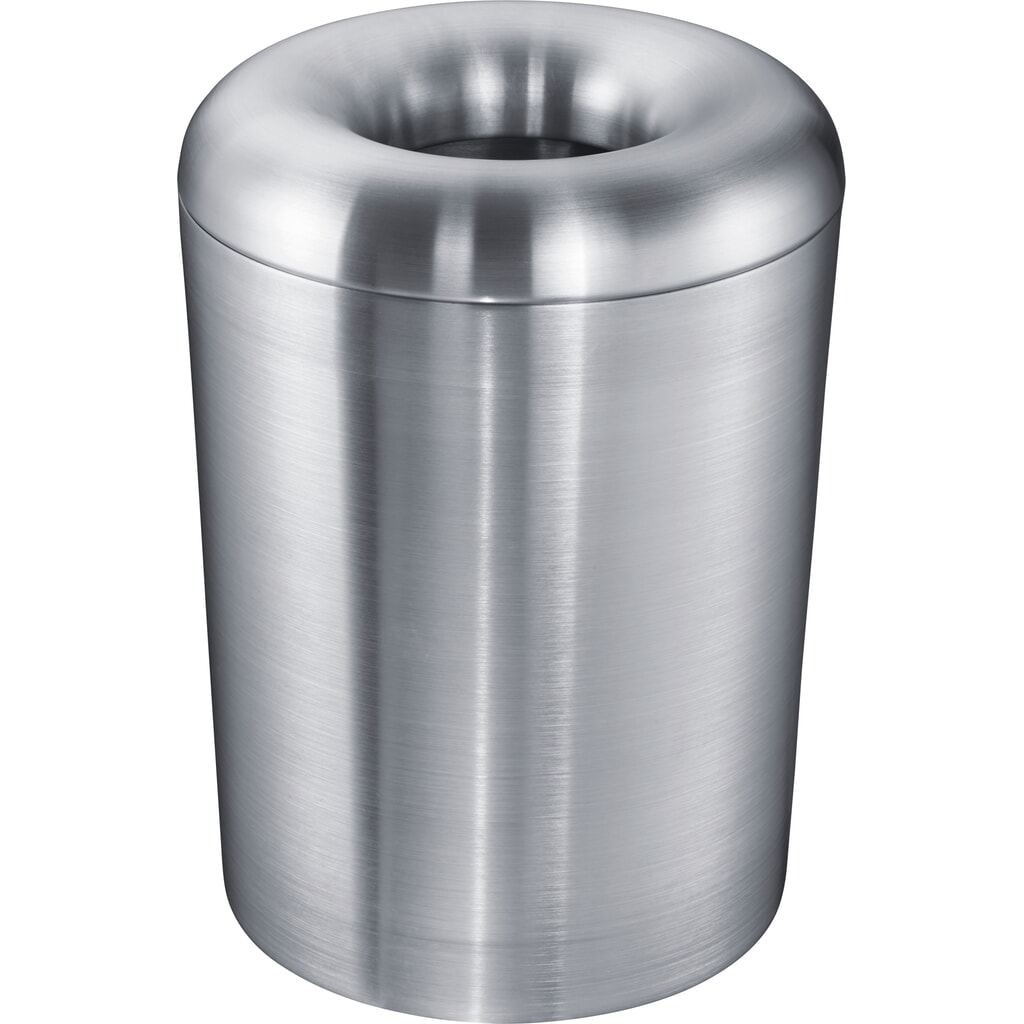 Zwingo Sicherheitspapierkorb, 13 Liter, TÜV/GS-zertifiziert, flammenhemmender Löschkopf, Aluminium Produktabbildung: Zwingo Sicherheitspapierkorb, 13 Liter, TÜV/GS-zertifiziert, flammenhemmender Löschkopf, Aluminium