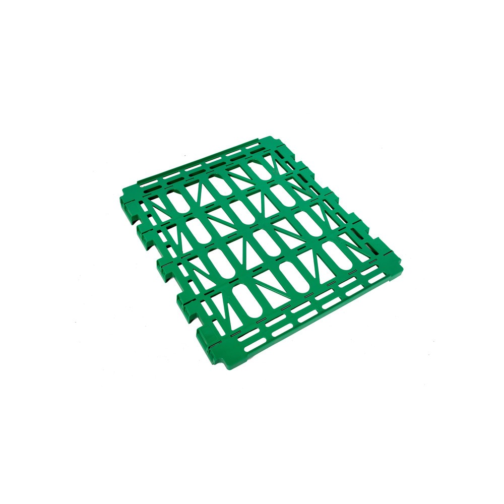 Produktabbildung Nr. 2: Zwischenboden aus HDPE für Rollbehälter Classic 3-seitig, BxT 710 x 760 mm, verkehrsgrün